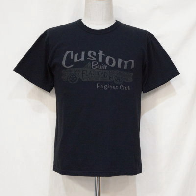 TKT-208-BK-フラットヘッドTシャツTKT系208-TKT208-FLATHEAD-フラットヘッドTシャツ-TKT系-半袖Tシャツの画像