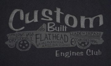 TKT-208-BK-フラットヘッドTシャツTKT系208-TKT208-FLATHEAD-フラットヘッドTシャツ-TKT系-半袖Tシャツの画像