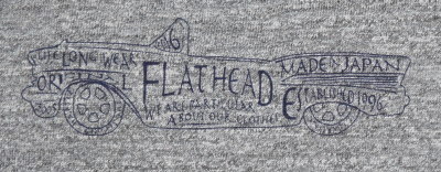 TKT-208-GRY-フラットヘッドTシャツTKT系208-TKT208-FLATHEAD-フラットヘッドTシャツ-TKT系-半袖Tシャツの画像