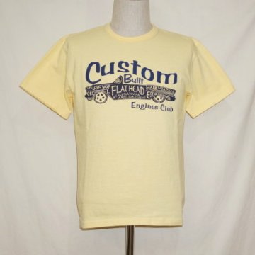 TKT-208-LYE-フラットヘッドTシャツTKT系208-TKT208-FLATHEAD-フラットヘッドTシャツ-TKT系-半袖Tシャツの画像