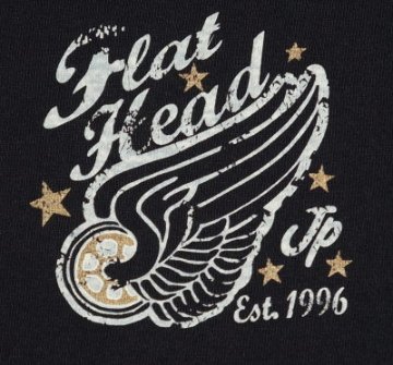 TKT-209-BK-フラットヘッドTシャツTKT系209-TKT209-FLATHEAD-フラットヘッドTシャツ-TKT系-半袖Tシャツの画像
