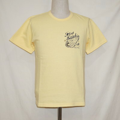 TKT-209-LYE-フラットヘッドTシャツTKT系209-TKT209-FLATHEAD-フラットヘッドTシャツ-TKT系-半袖Tシャツの画像