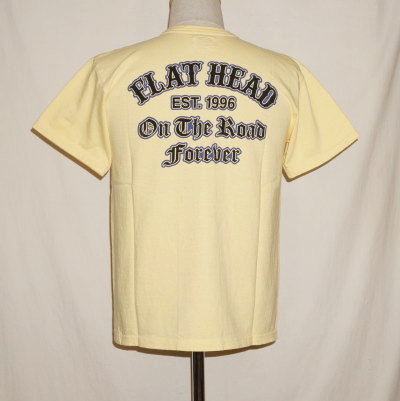 TKT-210-LYE-フラットヘッドTシャツTKT系210-TKT210-FLATHEAD-フラットヘッドTシャツ-TKT系-半袖Tシャツの画像