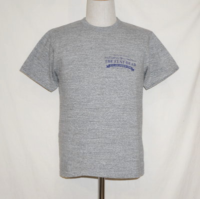 TKT-211-GRY-フラットヘッドTシャツTKT系211-TKT211-FLATHEAD-フラットヘッドTシャツ-TKT系-半袖Tシャツの画像