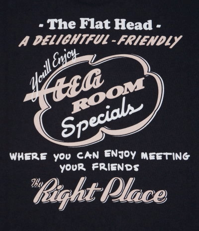 TKT-215-ブラック-フラットヘッドTシャツTKT系215-TKT215-FLATHEAD-フラットヘッドTシャツ-TKT系-半袖Tシャツの画像