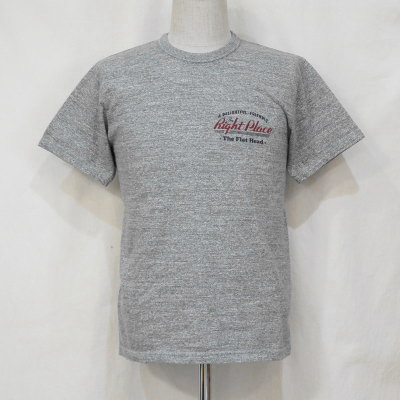 TKT-215-GRY-フラットヘッドTシャツTKT系215-TKT215-FLATHEAD-フラットヘッドTシャツ-TKT系-半袖Tシャツの画像