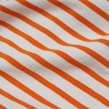 F-BTL-102-IVxOR-長袖ＴシャツボーダーB102-FBTL102-FLATHEAD-フラットヘッドTシャツ-長袖-ロンＴの画像