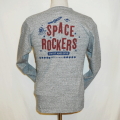 TVL-02W-杢グレー-Vネック長袖Tシャツ02W-TVL02W-FLATHEAD-フラットヘッド長袖Tシャツ-FLATHEAD-フラットヘッドVネック長袖Tシャツの画像