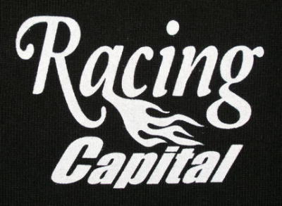 TMZ-01W-ブラックブラック-RACINGDC-TMZ01W-FLATHEAD-フラットヘッドTシャツの画像