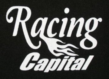 TMZ-01W-ブラックブラック-RACINGDC-TMZ01W-FLATHEAD-フラットヘッドTシャツの画像