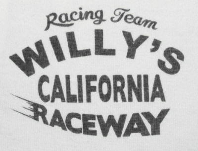 TMZ-02W-ホワイトブラック-WILLY'S-TMZ02W-FLATHEAD-フラットヘッドTシャツの画像