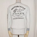 THLA-09W-オートミール-FLAT TRACK-THLA09W-FLATHEAD-フラットヘッドサーマルTシャツの画像