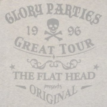 THLA-10W-オートミール-GLORY PARTIES-THLA10W-FLATHEAD-フラットヘッドサーマルTシャツの画像