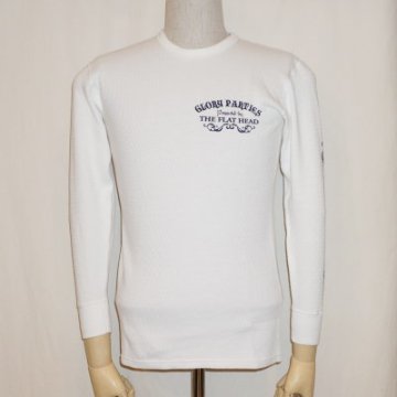 THLA-10W-ホワイト-GLORY PARTIES-THLA10W-FLATHEAD-フラットヘッドサーマルTシャツの画像
