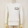 THLC-002-ホワイト-CUSTOM ENGINES-THLC002-FLATHEAD-フラットヘッドサーマルTシャツの画像
