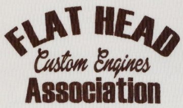 THLC-002-ホワイト-CUSTOM ENGINES-THLC002-FLATHEAD-フラットヘッドサーマルTシャツの画像