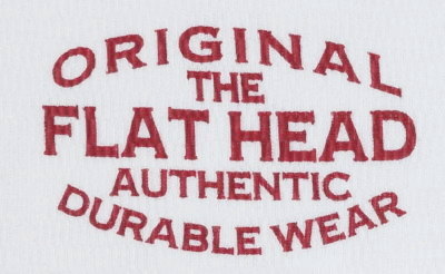 THLC-005-ホワイト-ORIGINAL-THLC005-FLATHEAD-フラットヘッドサーマルTシャツの画像