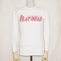 THLC-006-ホワイト-THE FLAT HEAD-THLC006-FLATHEAD-フラットヘッドサーマルTシャツの画像