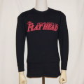 THLC-006-ブラック-THE FLAT HEAD-THLC006-FLATHEAD-フラットヘッドサーマルTシャツの画像