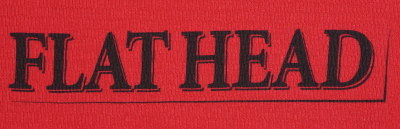 THLD-002-ダークレッド-FLAT HEAD-THLD002-FLATHEAD-フラットヘッドサーマルTシャツ-ショルダーパッドサーマルの画像