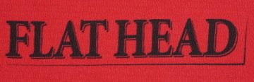 THLD-002-ダークレッド-FLAT HEAD-THLD002-FLATHEAD-フラットヘッドサーマルTシャツ-ショルダーパッドサーマルの画像