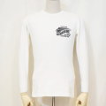 THLD-008-ホワイト-SEE YOU-THLD008-FLATHEAD-フラットヘッドサーマルTシャツ-ショルダーパッドサーマル-SHOULDER PAD THERMALの画像