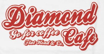 BR-04W-ホワイト杢グレー-DIAMOND CAFE-BR04W-FLATHEAD-フラットヘッドベースボールTシャツ-GLORYPARK-グローリーパークベースボールTシャツの画像
