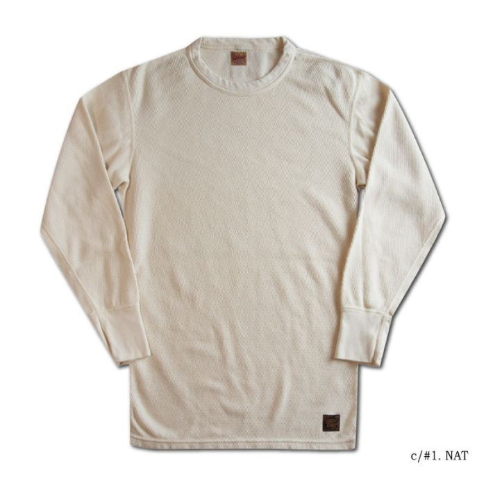 MILD-P-BK-UNION THERMAL PLAIN(MILD-00)-MILDP-DELUXEWARE-デラックスウエアサーマルTシャツ-無地サーマルの画像
