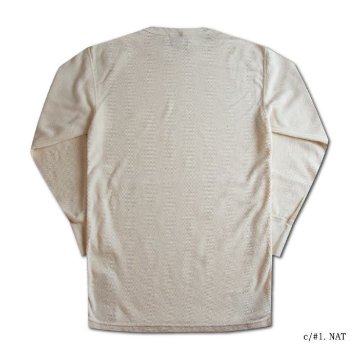 MILD-P-BK-UNION THERMAL PLAIN(MILD-00)-MILDP-DELUXEWARE-デラックスウエアサーマルTシャツ-無地サーマルの画像