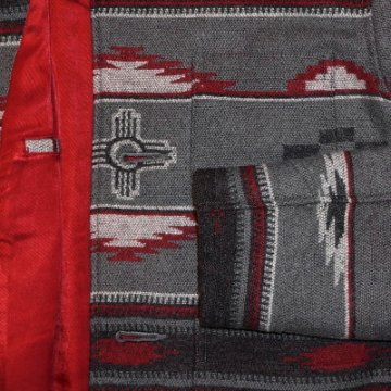 BKJ-03-グレー-ネイティブブランケットジャケット03-BKJ03-FLATHEAD-フラットヘッドジャケット-アウターの画像