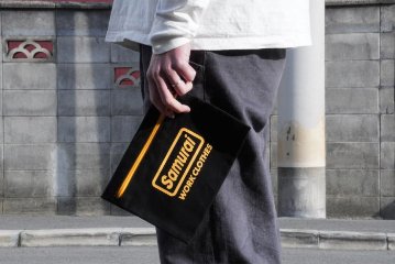 SWCVP21-キャンバスポーチ-SAMURAIWORKCLOTHES-サムライジーンズポーチの画像