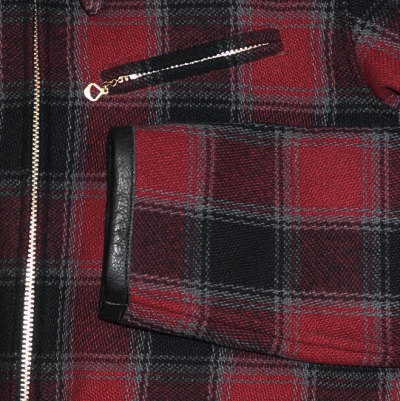 STH-70-レッド-ウールジャケット70-STH70-FLATHEAD-フラットヘッドジャケットの画像