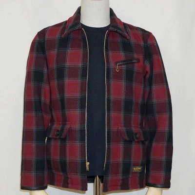 STH-70-レッド-ウールジャケット70-STH70-FLATHEAD-フラットヘッドジャケットの画像