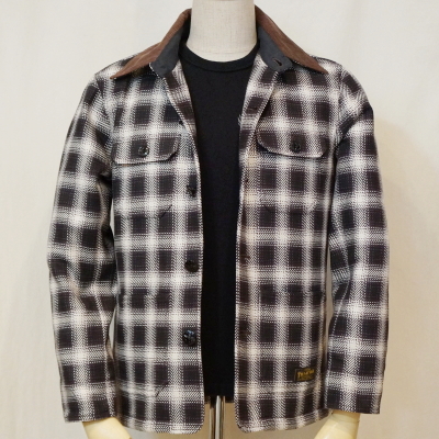 STH-71-アイボリー-ヘビーネルカバーオール71-STH71-FLATHEAD-フラットヘッドカバーオールの画像