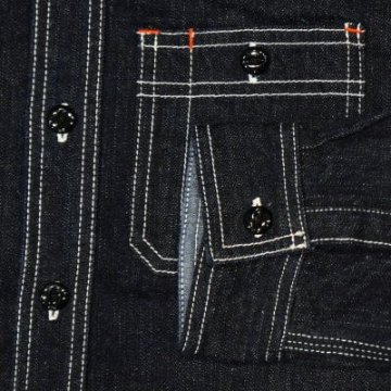 7010WSP-スペシャルデニムワークシャツ-FLATHEAD-フラットヘッドデニムシャツの画像