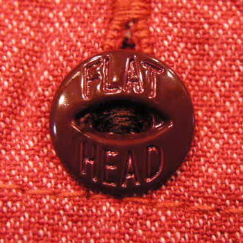 7108W-杢レッド-杢シャンブレーワークシャツ長袖-FLATHEAD-フラットヘッドワークシャツ-フラットヘッドシャツの画像