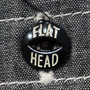 7116W-ブラック-シャンブレーワークシャツ長袖7116-FLATHEAD-フラットヘッドワークシャツ-GLORYPARK-グローリーパークシャツの画像