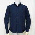 CL-SH013-NV-ハイビスカスワイドスプレッドカラーシャツ013-CLSH013-FLATHEAD-フラットヘッドシャツ-Club Label-クラブレーベルシャツ-シャツ長袖の画像