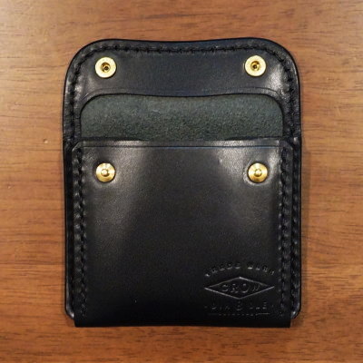 CC2-ADV-ブラック-コインケース2ADV-CC2ADV-黒羽（CROW：クロウ)-黒羽コインケース・小銭入れの画像