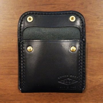 CC2-ADV-ブラック-コインケース2ADV-CC2ADV-黒羽（CROW：クロウ)-黒羽コインケース・小銭入れの画像