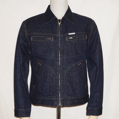 F-DJ002Z-ジップデニムジャケットFDJ002Z-FDJ002Z-FLATHEAD-フラットヘッド-DENIMJACKET-デニムジャケット-Gジャン-ジージャン-アウターの画像