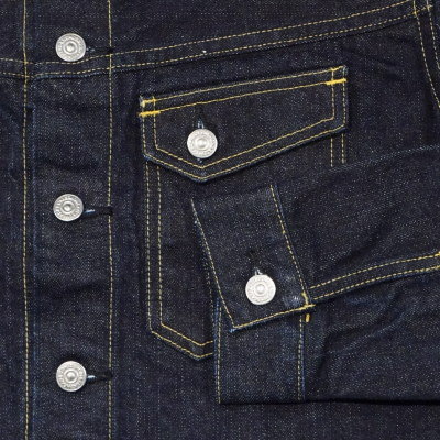 6008WR-デニムジャケット6008Wレギュラーサイズ-FLATHEAD-フラットヘッド-DENIMJACKT-デニムジャケット-Gジャン-ジージャン-アウターの画像