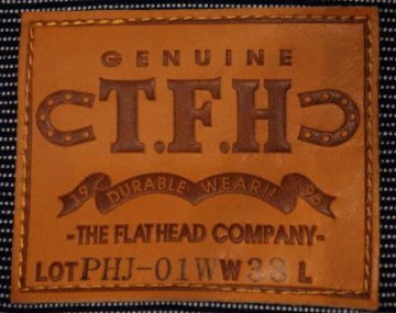 PHJ-01W-ID-ピンヒッコリーワークジャケット01W-PHJ01W-FLATHEAD-フラットヘッドワークジャケットの画像