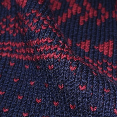 F-NWC-102-NV-ウールカーディガン-GEOMETRY A-FNWC102-FLATHEAD-フラットヘッドカーディガン-WOOL CARDIGANの画像