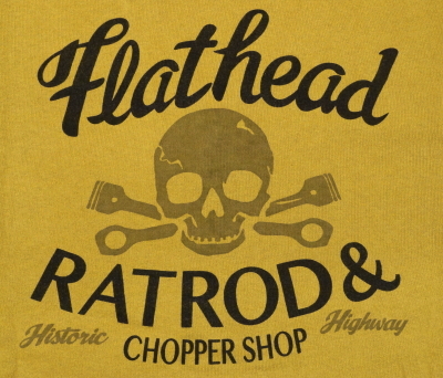 SK-11W-MUSxLBK-RAT ROD-SK11W-FLATHEAD-フラットヘッドスウェット-GLORYPARK-グローリーパークスエット-フラットヘッドスエットカーディガンの画像