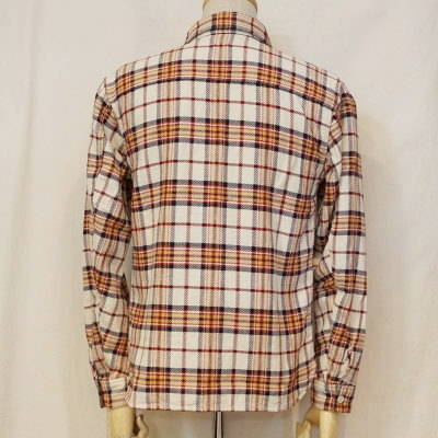 HN-74W-ベージュ-ヘビーネルワークシャツ74-HN74W-FLATHEAD-フラットヘッドシャツ-HEAVYNELSHIRT-ヘビーネルシャツの画像