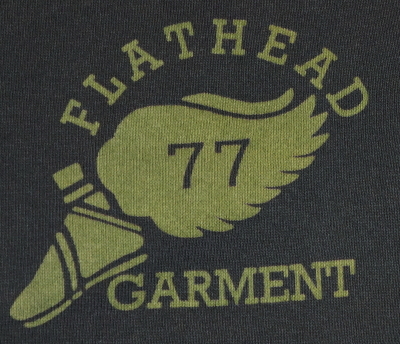 SN-01W-ライトブラック-GARMENT-SN01W-FLATHEAD-フラットヘッドヘンリーネックスエット・フラットヘッドスウェットの画像