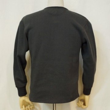 SN-01W-ライトブラック-GARMENT-SN01W-FLATHEAD-フラットヘッドヘンリーネックスエット・フラットヘッドスウェットの画像