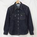 FN-SDW-001L-デニムウエスタンシャツ長袖FN-SDW-001L-FNSDW001L-FLATHEAD-フラットヘッドデニムシャツ-ウエスタンシャツ長袖-長袖シャツの画像