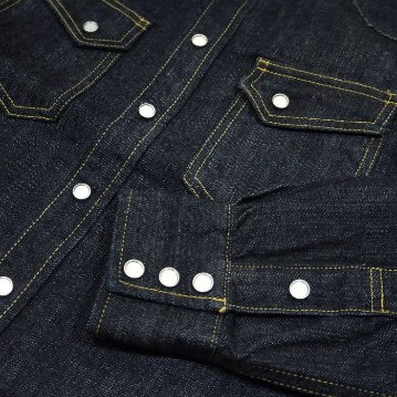 FN-SDW-001L-デニムウエスタンシャツ長袖FN-SDW-001L-FNSDW001L-FLATHEAD-フラットヘッドデニムシャツ-ウエスタンシャツ長袖-長袖シャツの画像